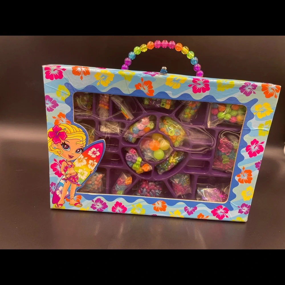 Vintage Lisa Frank Cassie Surfer Jewelry Carry Case - Picture 1 of 16